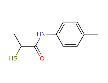 N-(4-methylphenyl)-2-sulfanylpropanamide