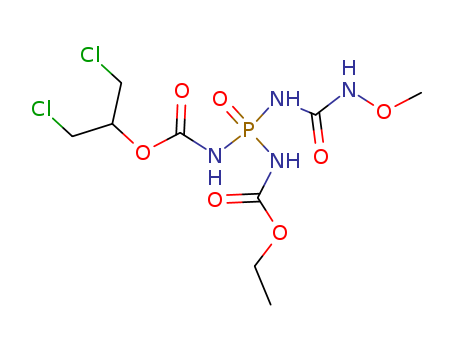 7-Oxa-2,4,6-triaza-3-phosphaoctanoicacid, 3-[[[2-chloro-1-(chloromethyl)ethoxy]carbonyl]amino]-5-oxo-, ethyl ester,3-oxide cas  16757-57-6
