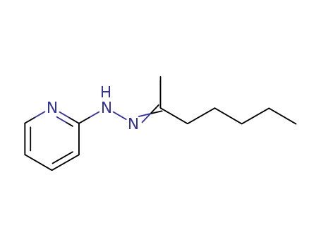 2-Heptanone,2-(2-pyridinyl)hydrazone cas  19848-70-5