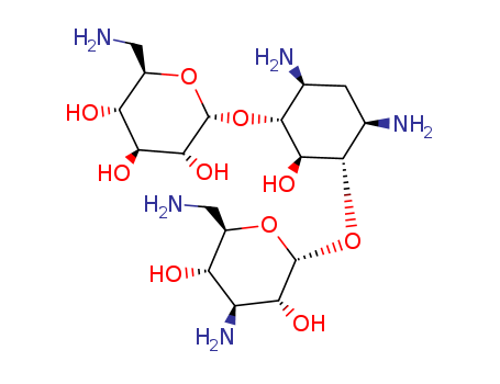 Streptamine,O-6-amino-6-deoxy-a-D-glucopyranosyl-(1®4)-O-[3,6-diamino-3,6-dideoxy-a-D-glucopyranosyl-(1®6)]-2-deoxy- (8CI,9CI)