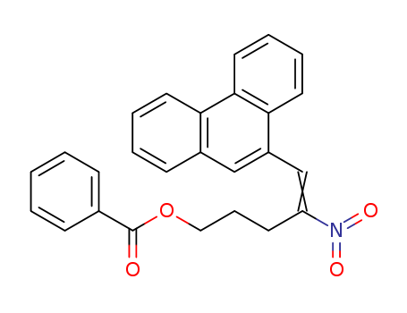 4-Penten-1-ol,4-nitro-5-(9-phenanthrenyl)-, 1-benzoate cas  19893-76-6