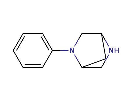 Molecular Structure of 198988-84-0 ((1S,4S)-2-PHENYL-2,5-DIAZABICYCLO[2.2.1]HEPTANE MALEINATE)