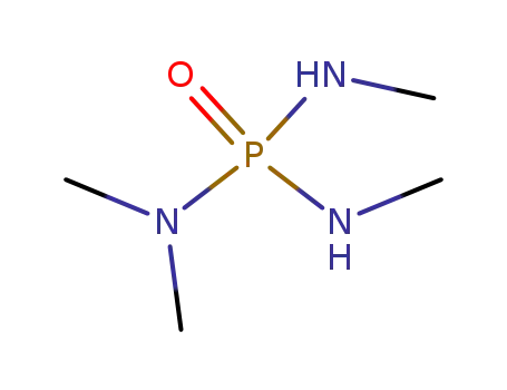 Molecular Structure of 16853-36-4 (N-(dimethylamino-methylamino-phosphoryl)methanamine)