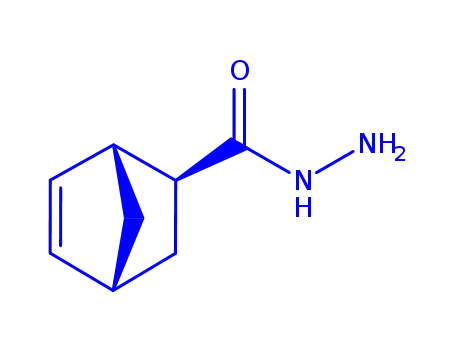 Molecular Structure of 110882-66-1 (Bicyclo[2.2.1]hept-5-ene-2-carboxylic acid, hydrazide, exo- (9CI))