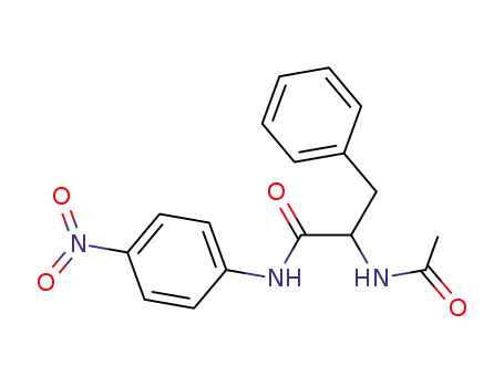 Molecular Structure of 19746-42-0 (AC-DL-PHE-PNA)