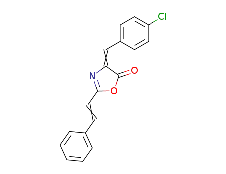 (4Z)-4-[(4-chlorophenyl)methylidene]-2-[(E)-2-phenylethenyl]-1,3-oxazol-5-one
