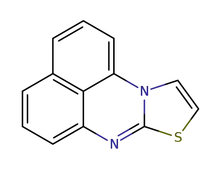 Molecular Structure of 25408-35-9 (thiazolo(3,2-a)perimidine)