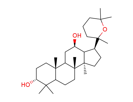 Molecular Structure of 19666-76-3 (Panaxadiol)