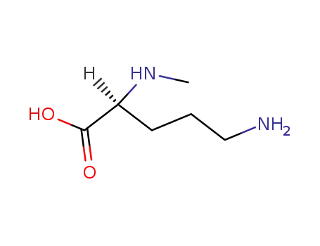 Molecular Structure of 16748-29-1 (N-ALPHA-METHYL-L-ORNITHINE HYDROCHLORIDE)
