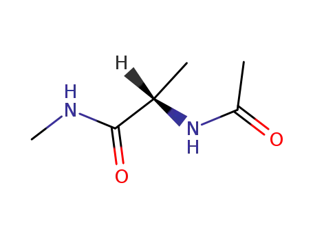 Molecular Structure of 19701-83-8 (AC-ALA-NHME)