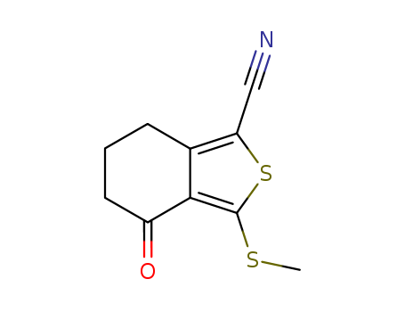 Benzo[c]thiophene-1-carbonitrile,4,5,6,7-tetrahydro-3-(methylthio)-4-oxo-