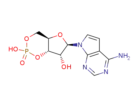 Molecular Structure of 16719-36-1 (7-CH-CAMP SODIUM SALT)