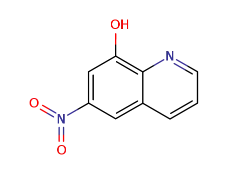Molecular Structure of 16727-28-9 (8-HYDROXY-6-NITROQUINOLINE)