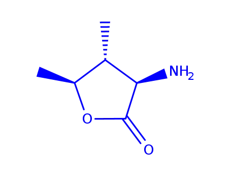 Molecular Structure of 363172-09-2 (L-Arabinonicacid,2-amino-2,3,5-trideoxy-3-methyl-,gamma-lactone(9CI))