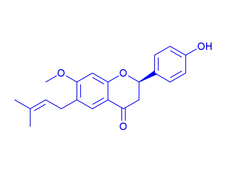 Molecular Structure of 19879-30-2 (BAVACHININ A)