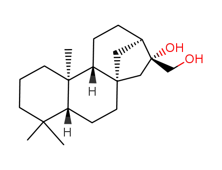 Molecular Structure of 16836-31-0 (kauran-16,17-diol)