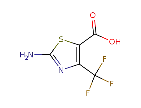Molecular Structure of 239135-55-8 (2-AMINO-4-(TRIFLUOROMETHYL)THIAZOLE-5-C&)
