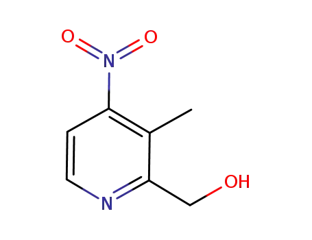 Molecular Structure of 168167-49-5 (2-HYDROXYMETHYL-3-METHYL-4-NITROPYRIDINE)