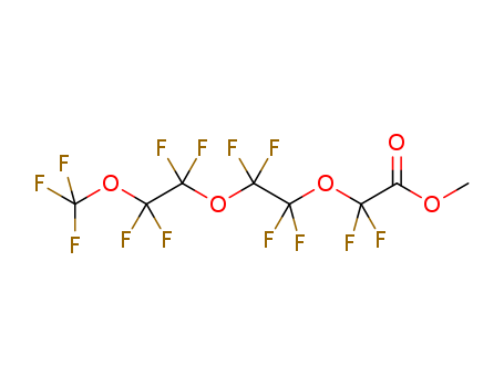 Acetic acid,2,2-difluoro-2-[1,1,2,2-tetrafluoro-2-[1,1,2,2-tetrafluoro-2-(trifluoromethoxy)ethoxy]ethoxy]-,methyl ester