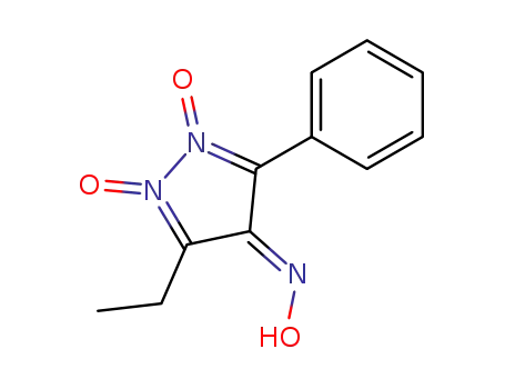 Molecular Structure of 17036-81-6 (3-ethyl-4-nitroso-5-phenyl-1H-pyrazol-1-ol 2-oxide)