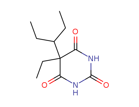 2,4,6(1H,3H,5H)-Pyrimidinetrione,5-ethyl-5-(1-ethylpropyl)-