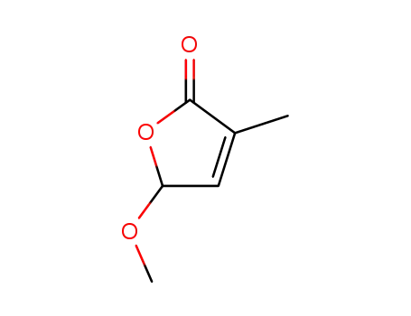 Molecular Structure of 19957-74-5 (5-methoxy-3-methylfuran-2(5H)-one)