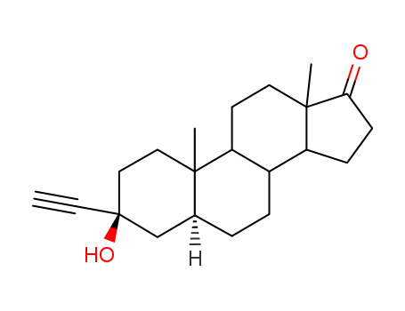 Androstan-17-one,3-ethynyl-3-hydroxy-, (3b,5a)- cas  17006-60-9