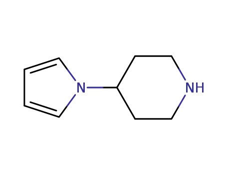 Molecular Structure of 169751-01-3 (4-(1-Pyrrolyl)piperidine)