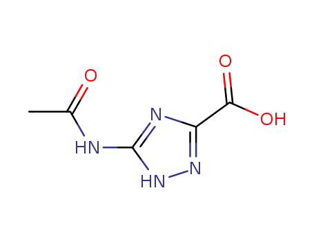 5-Acetamido-1H-1,2,4-triazole-3-carboxylic acid