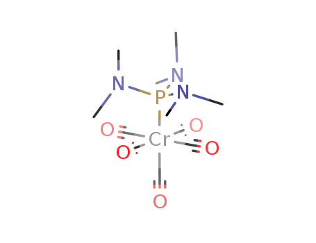 Chromium,pentacarbonyl(hexamethylphosphorous triamide-kP)-, (OC-6-22)- (9CI)