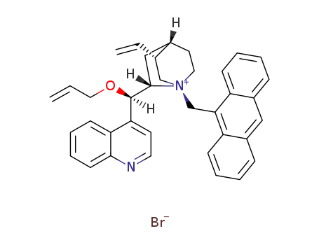 Molecular Structure of 200132-54-3 (O-Allyl-N-(9-anthracenylmethyl)cinchonidinium bromide)