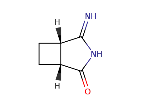 Molecular Structure of 17097-68-6 (4-amino-3-azabicyclo[3.2.0]hept-3-en-2-one)