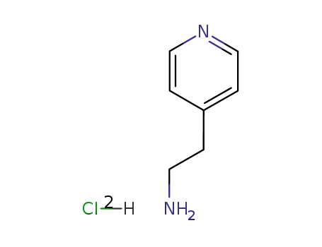 Molecular Structure of 6429-12-5 (4-(2-AMINOETHYL)PYRIDINE HCL)