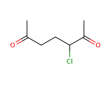 Molecular Structure of 19995-88-1 (2,6-Heptanedione,  3-chloro-)