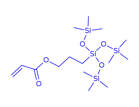 Molecular Structure of 17096-12-7 ((3-ACRYLOXYPROPYL)TRIS(TRIMETHYLSILOXY)-SILANE)
