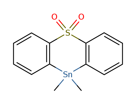 10H-Phenothiastannin,10,10-dimethyl-, 5,5-dioxide
