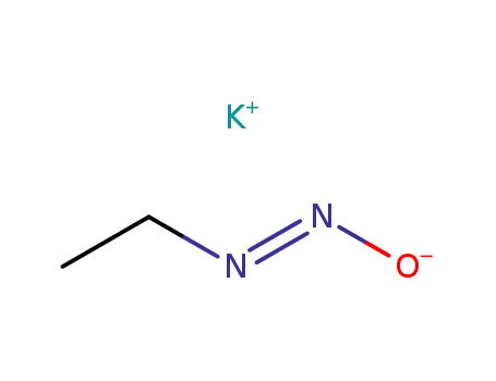 Molecular Structure of 92078-92-7 ((E)-POTASSIUMETHANEDIAZOTATE)
