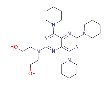 Ethanol,2,2'-[(4,6,8-tri-1-piperidinylpyrimido[5,4-d]pyrimidin-2-yl)imino]bis-(16982-40-4)