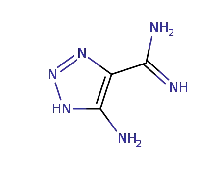 Molecular Structure of 16968-07-3 (1-(5-amino-4H-1,2,3-triazol-4-ylidene)methanediamine)
