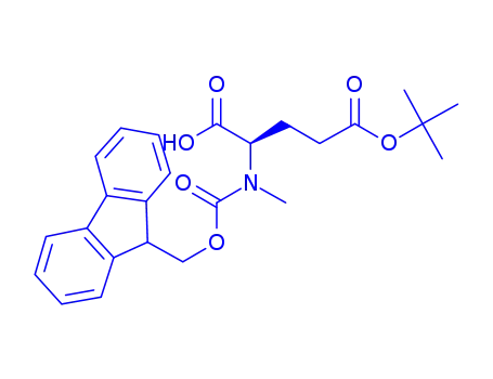 Molecular Structure of 200616-40-6 (Fmoc-N-methyl-L-glutamic acid 5-tert-butyl ester)