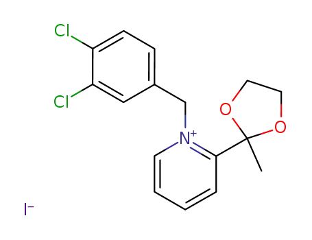 Molecular Structure of 1695-28-9 (1-(3,4-dichlorobenzyl)-2-(2-methyl-1,3-dioxolan-2-yl)-1,2-dihydropyridine)
