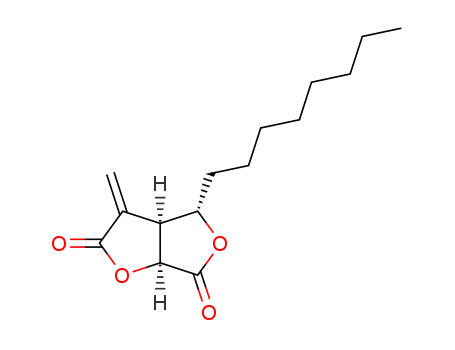 (1R,4S,5R)-6-METHYLIDENE-4-OCTYL-3,8-DIOXABICYCLO[3.3.0]OCTANE-2,7-DIONECAS