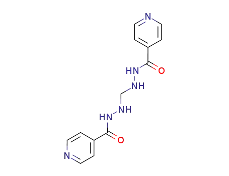 Molecular Structure of 1707-15-9 (ISONICOTINIC ACID 2,2'-METHYLENEDIHYDRAZIDE�)