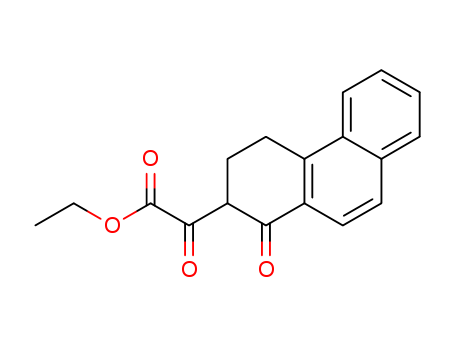 16992-94-2,ethyl oxo(1-oxo-1,2,3,4-tetrahydrophenanthren-2-yl)acetate,2-Phenanthreneglyoxylicacid, 1,2,3,4-tetrahydro-1-oxo-, ethyl ester (8CI); NSC 159433