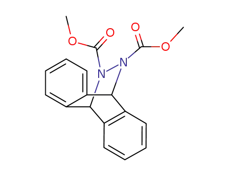 Molecular Structure of 17002-07-2 (dimethyl 9,10-dihydro-9,10-diazanoanthracene-11,12-dicarboxylate)