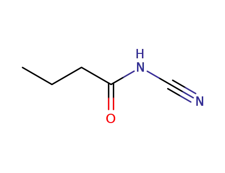 Molecular Structure of 5634-65-1 (n-butyrylcyanamide)