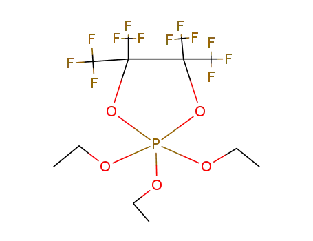 2,2,2-triethoxy-4,4,5,5-tetrakis(trifluoromethyl)-1,3,2lambda~5~-dioxaphospholane