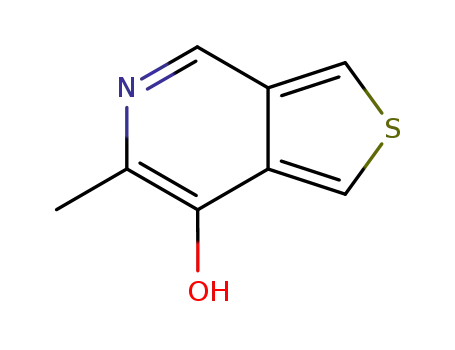 Molecular Structure of 1698-81-3 (6-methylthieno[3,4-c]pyridin-7-ol)