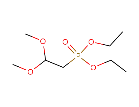 Molecular Structure of 17053-13-3 (DIETHYL 2,2-DIMETHOXYETHYLPHOSPHONATE)