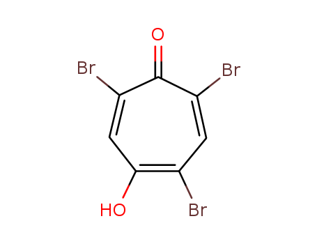 2,4,6-tribromo-5-hydroxy-cyclohepta-2,4,6-trien-1-one cas  20168-18-7